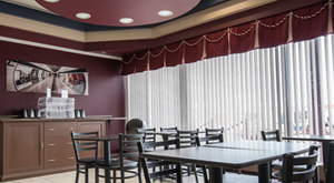 Photo of the breakfast area